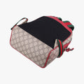 Pre-owned Gucci GG Supreme Bosco dog print beige×Multicolour PVC coated canvas×Leather 495621 backpack/rucksack | stylenewstar
