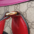 GG SUPREME beige×red×pink PVC coated canvas×Leather 409529 I019122646GGスプリーム ベージュ×レッド×ピンク PVCコーティングキャンバス×レザー 409529 I019122646