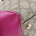 GG SUPREME beige×red×pink PVC coated canvas×Leather 409529 I019122646GGスプリーム ベージュ×レッド×ピンク PVCコーティングキャンバス×レザー 409529 I019122646