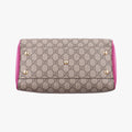 GG SUPREME beige×red×pink PVC coated canvas×Leather 409529 I019122646GGスプリーム ベージュ×レッド×ピンク PVCコーティングキャンバス×レザー 409529 I019122646