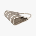 Pre-owned Gucci New Jackie Brown×White PVC coated canvas×Leather 203494 handbag | stylenewstar