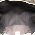 Pre-owned Gucci New Jackie Brown×White PVC coated canvas×Leather 203494 handbag | stylenewstar