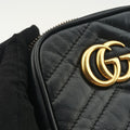 GG Marmont Black Leather 598597 GGマーモント ブラック レザー 598597 
