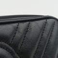 GG Marmont Black Leather 598597 GGマーモント ブラック レザー 598597 