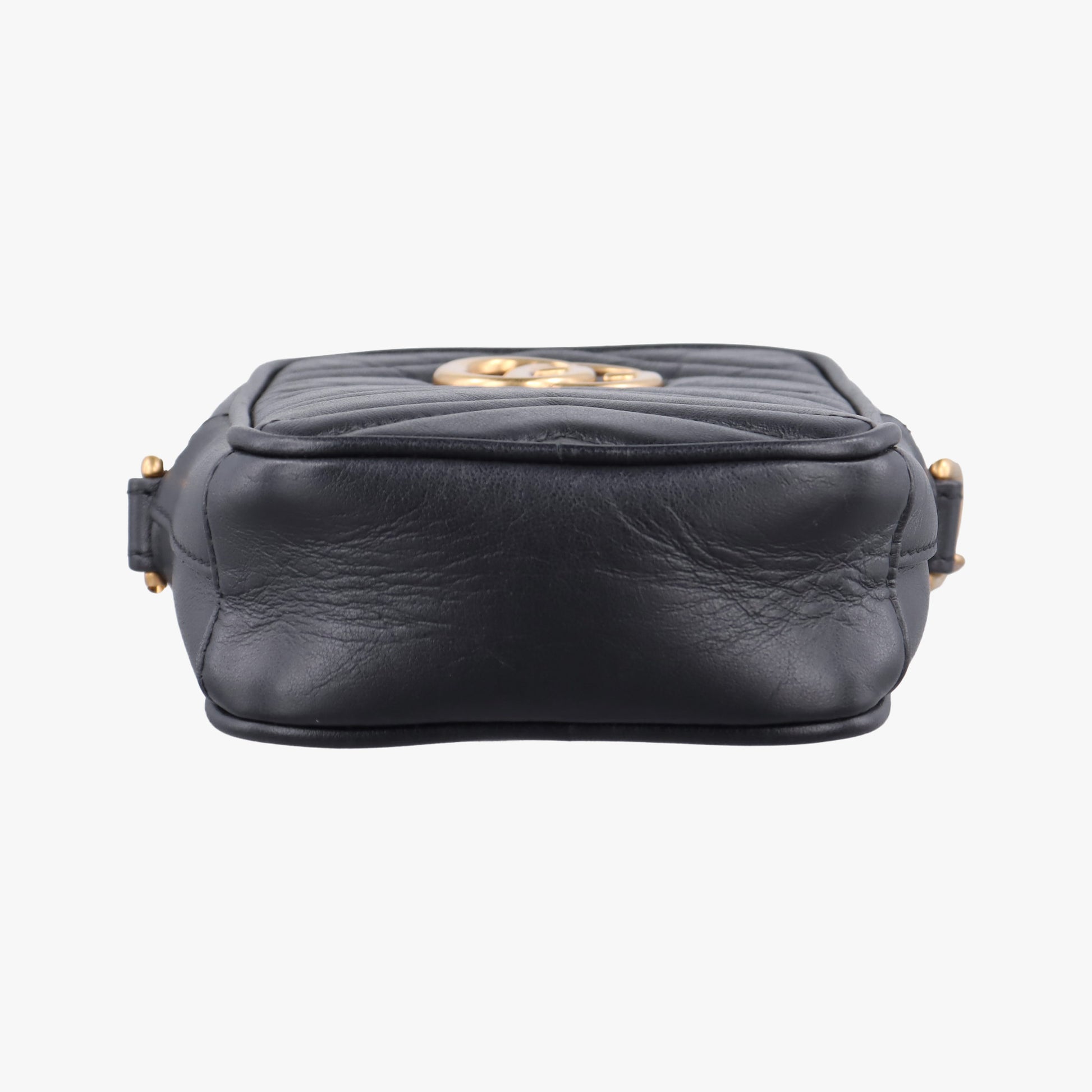 GG Marmont Black Leather 598597 GGマーモント ブラック レザー 598597 