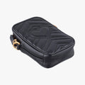 GG Marmont Black Leather 598597 GGマーモント ブラック レザー 598597 