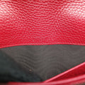 Pre-owned Gucci GG Marmont Red Leather 401232 shoulderbag | stylenewstar