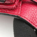 Pre-owned Gucci GG Marmont Red Leather 401232 shoulderbag | stylenewstar