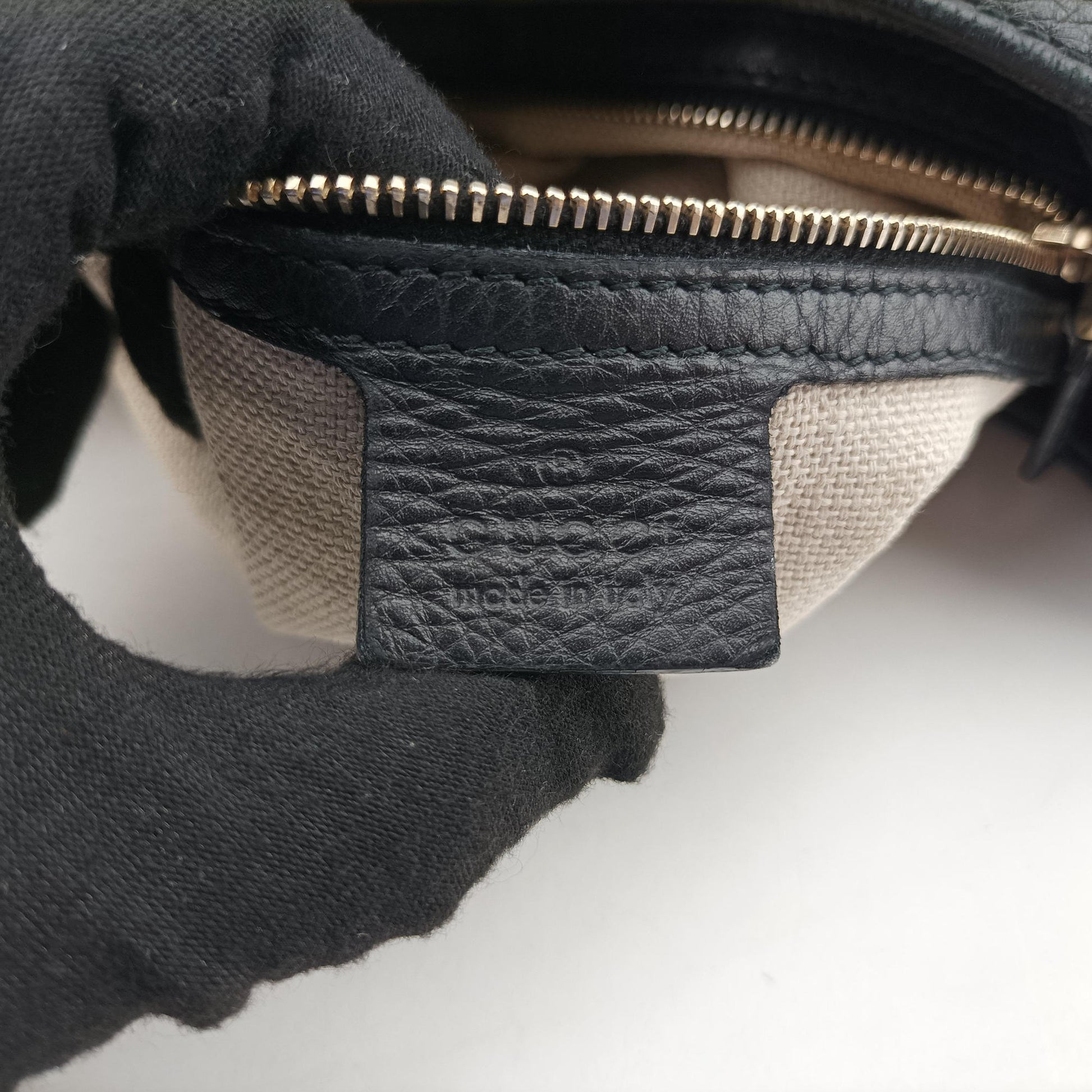 Greenwich hobo Black Leather 268749 C9447929グリニッジ ホーボー ブラック レザー 268749 C9447929