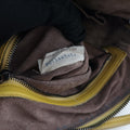 NODINI Intrecciato Yellow lambskin B01544145Jノディーニ イントレチャート イエロー ラムスキン B01544145J