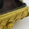 NODINI Intrecciato Yellow lambskin B01544145Jノディーニ イントレチャート イエロー ラムスキン B01544145J