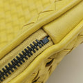 NODINI Intrecciato Yellow lambskin B01544145Jノディーニ イントレチャート イエロー ラムスキン B01544145J
