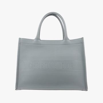 Book Tote Bag Grey leather 62-MA-0210 IC Chipブックトート バッグ グレー レザー 62-MA-0210 ICチップ