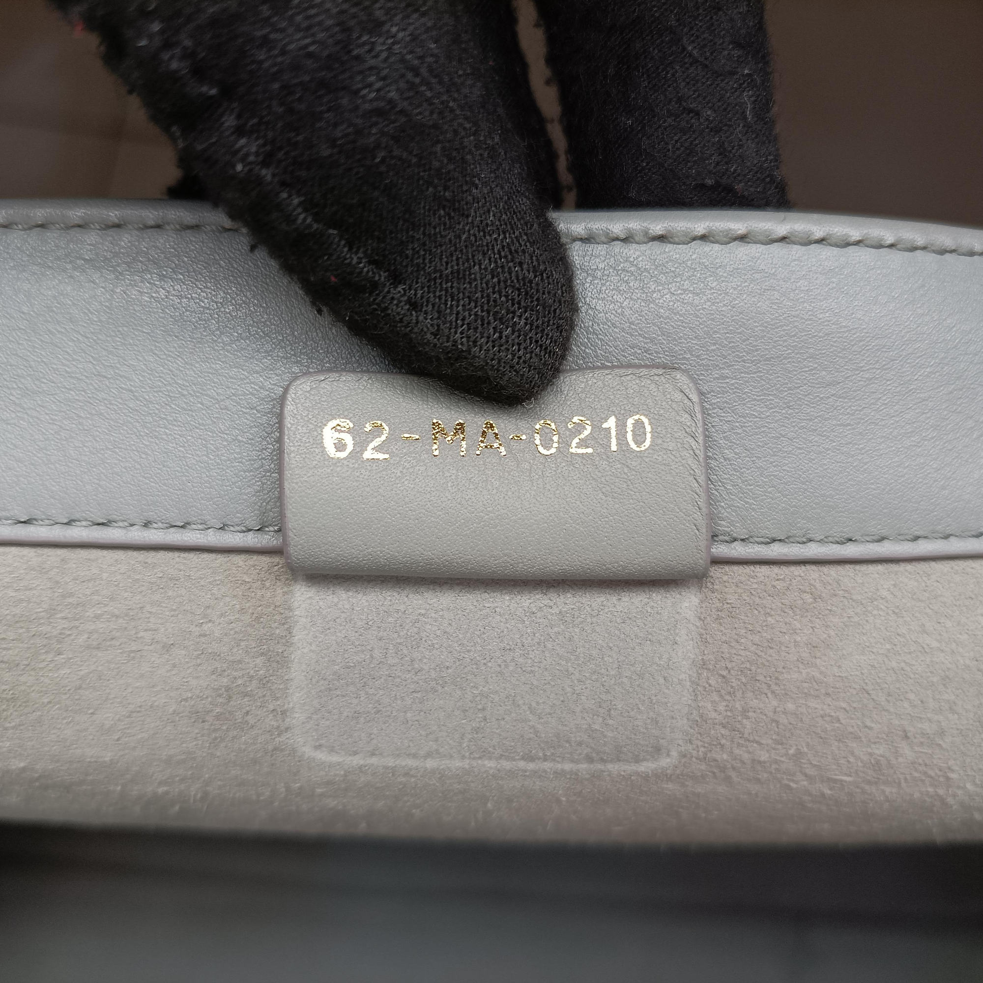 Book Tote Bag Grey leather 62-MA-0210 IC Chipブックトート バッグ グレー レザー 62-MA-0210 ICチップ