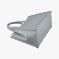 Book Tote Bag Grey leather 62-MA-0210 IC Chipブックトート バッグ グレー レザー 62-MA-0210 ICチップ