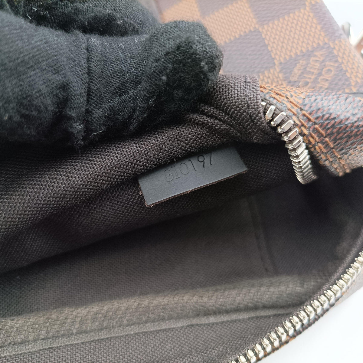 Porte Documents Voyage EBENE Damier Canvas N41466 GI0197ポルトドキュマン ヴォワヤージュ エベヌ ダミエキャンバス N41466 GI0197
