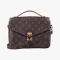 Pre-owned Louis Vuitton Pochette Metis MM Brown Monogram Canvas M44875 shoulderbag | stylenewstar