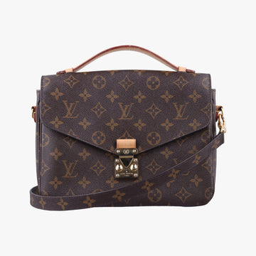 Pre-owned Louis Vuitton Pochette Metis MM Brown Monogram Canvas M44875 shoulderbag | stylenewstar