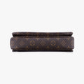 Pre-owned Louis Vuitton Pochette Metis MM Brown Monogram Canvas M44875 shoulderbag | stylenewstar