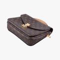 Pre-owned Louis Vuitton Pochette Metis MM Brown Monogram Canvas M44875 shoulderbag | stylenewstar