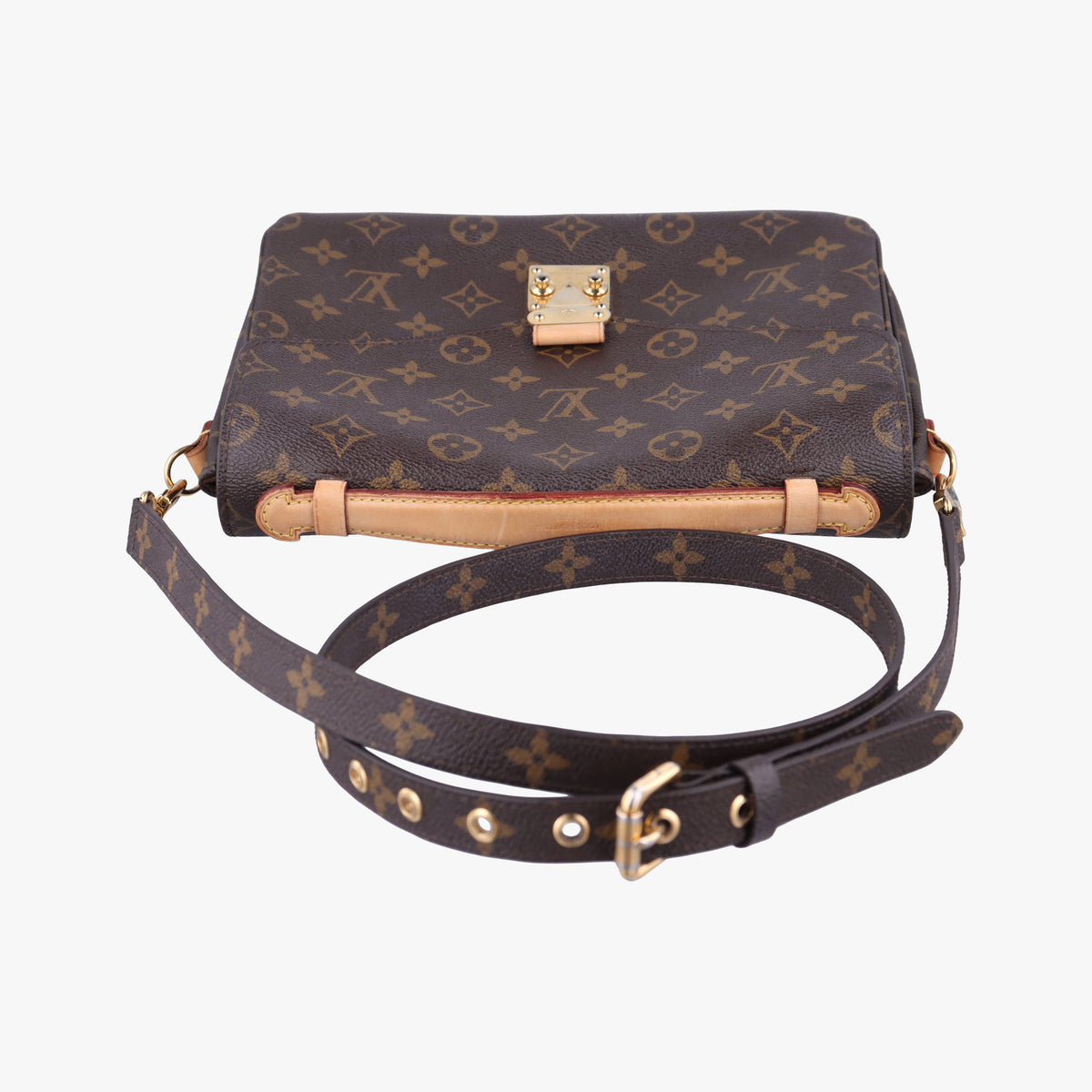 Pre-owned Louis Vuitton Pochette Metis MM Brown Monogram Canvas M44875 shoulderbag | stylenewstar