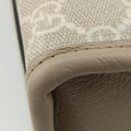 Interlocking G Beige PVC coated canvas×Leather 659983 G039238286インターロッキングG ベージュ PVCコーティングキャンバス×レザー 659983 G039238286