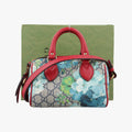 Pre-owned Gucci GG Blooms beige×multicolor PVC coated canvas×Leather 546312 shoulderbag | stylenewstar