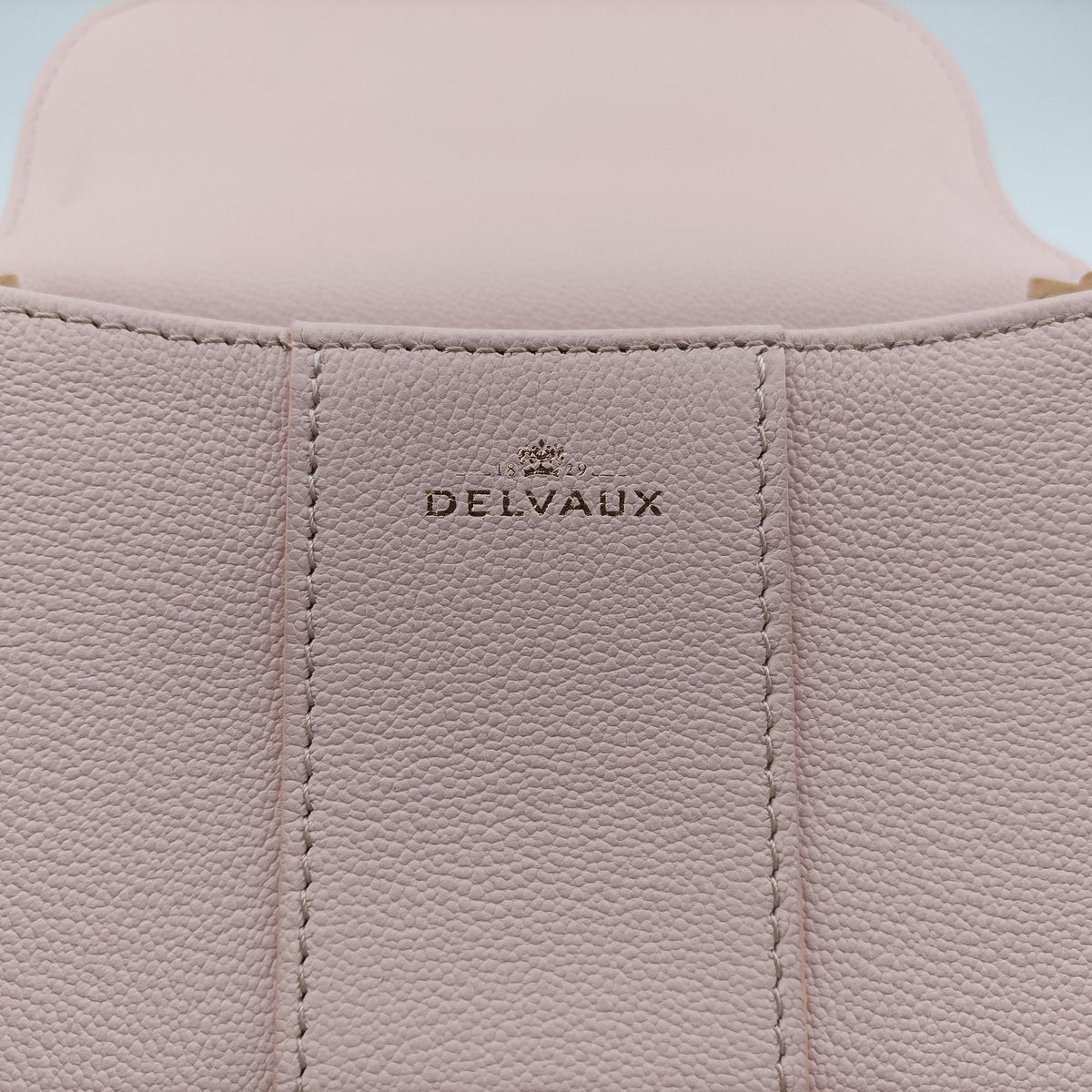 Pre-owned Delvaux Brillant Pink Leather  shoulderbag | stylenewstar