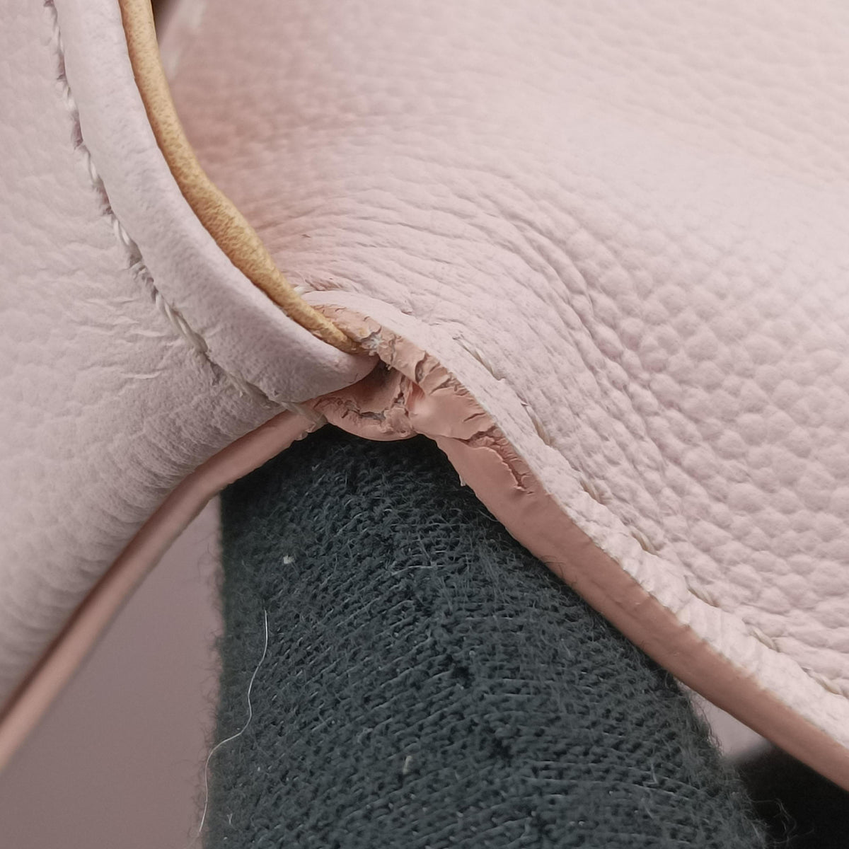 Pre-owned Delvaux Brillant Pink Leather  shoulderbag | stylenewstar