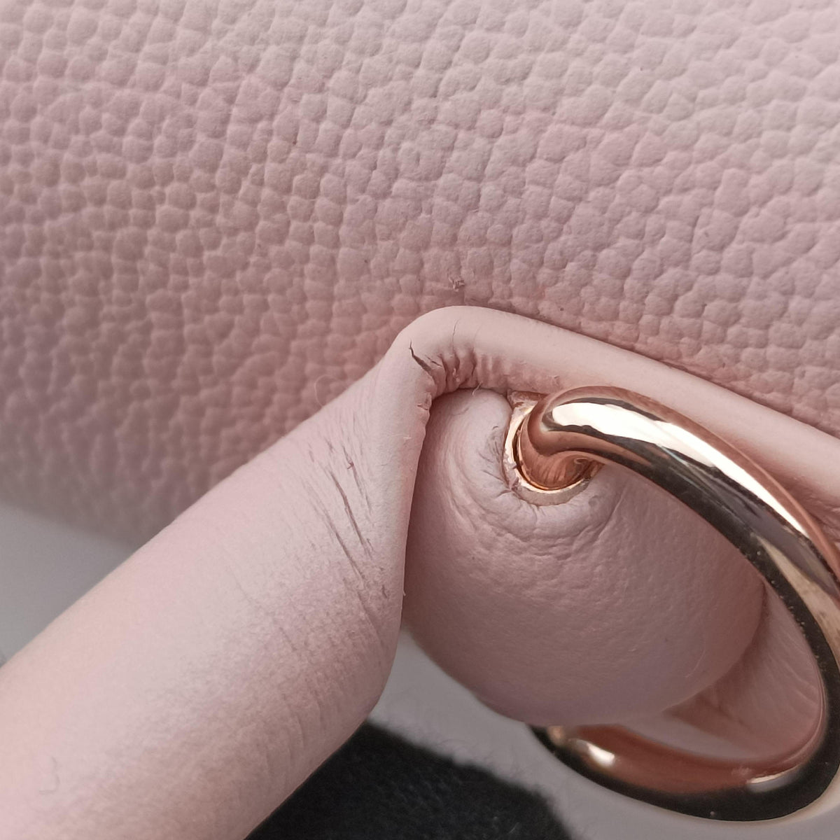 Pre-owned Delvaux Brillant Pink Leather  shoulderbag | stylenewstar
