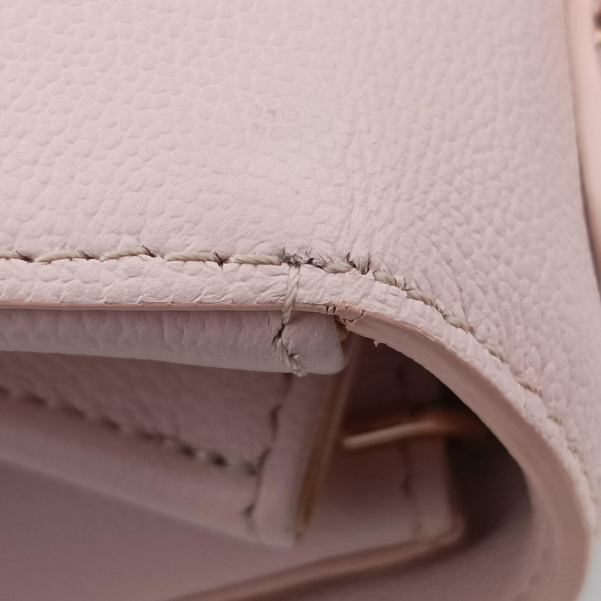 Pre-owned Delvaux Brillant Pink Leather  shoulderbag | stylenewstar