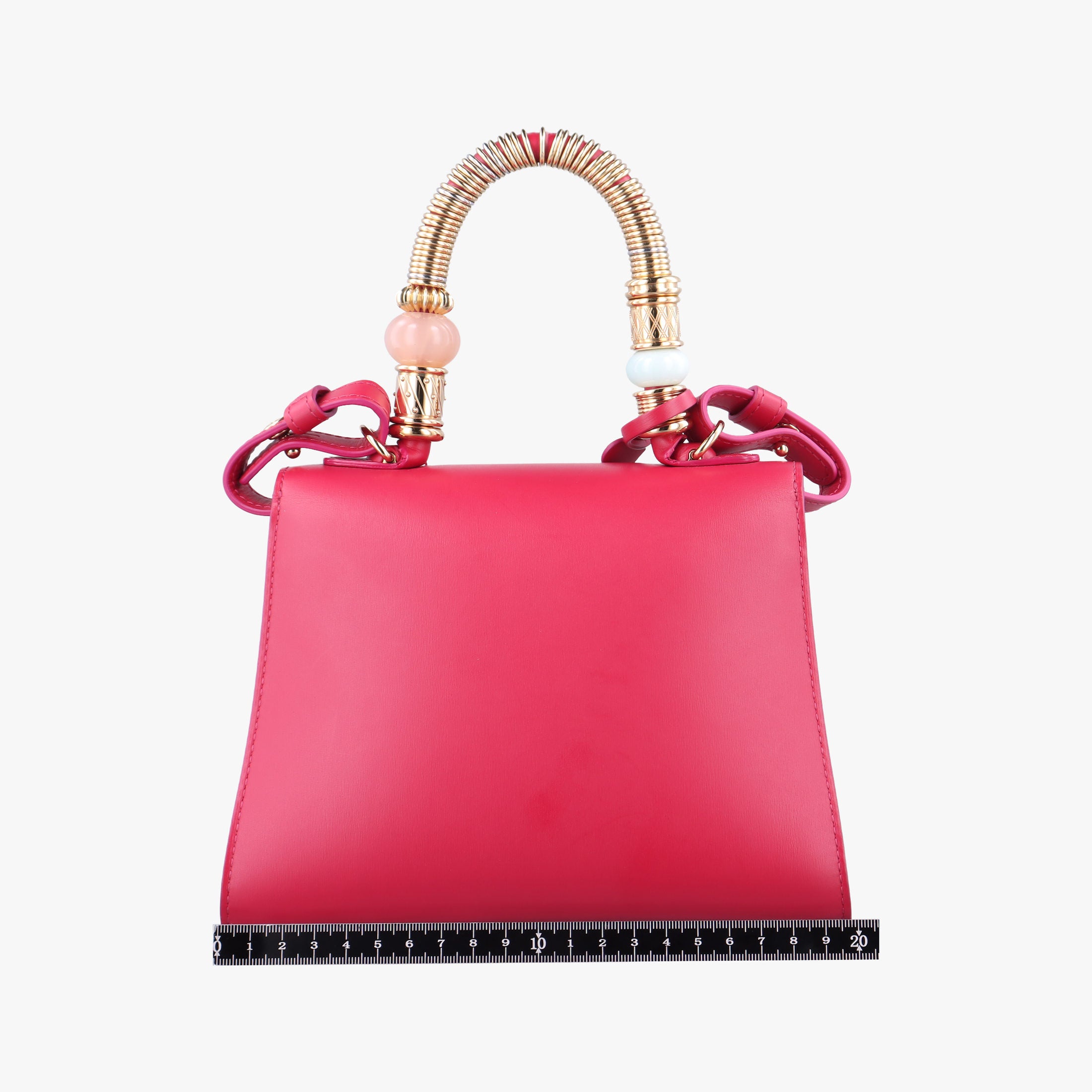 Brillant Mini Rose leather Lot number unknownブリヨン ミニ ローズ レッド レザー 製番不明