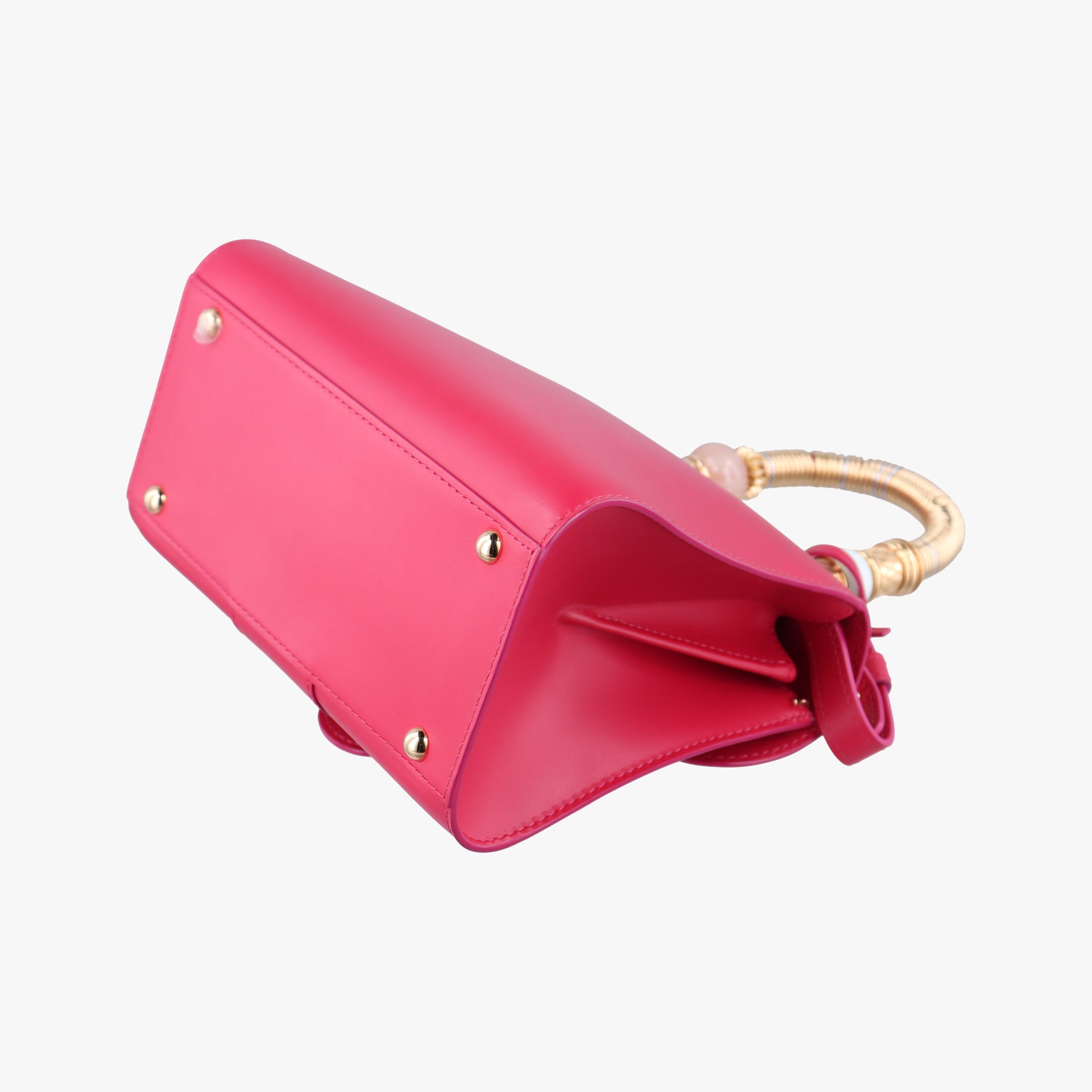 Brillant Mini Rose leather Lot number unknownブリヨン ミニ ローズ レッド レザー 製番不明