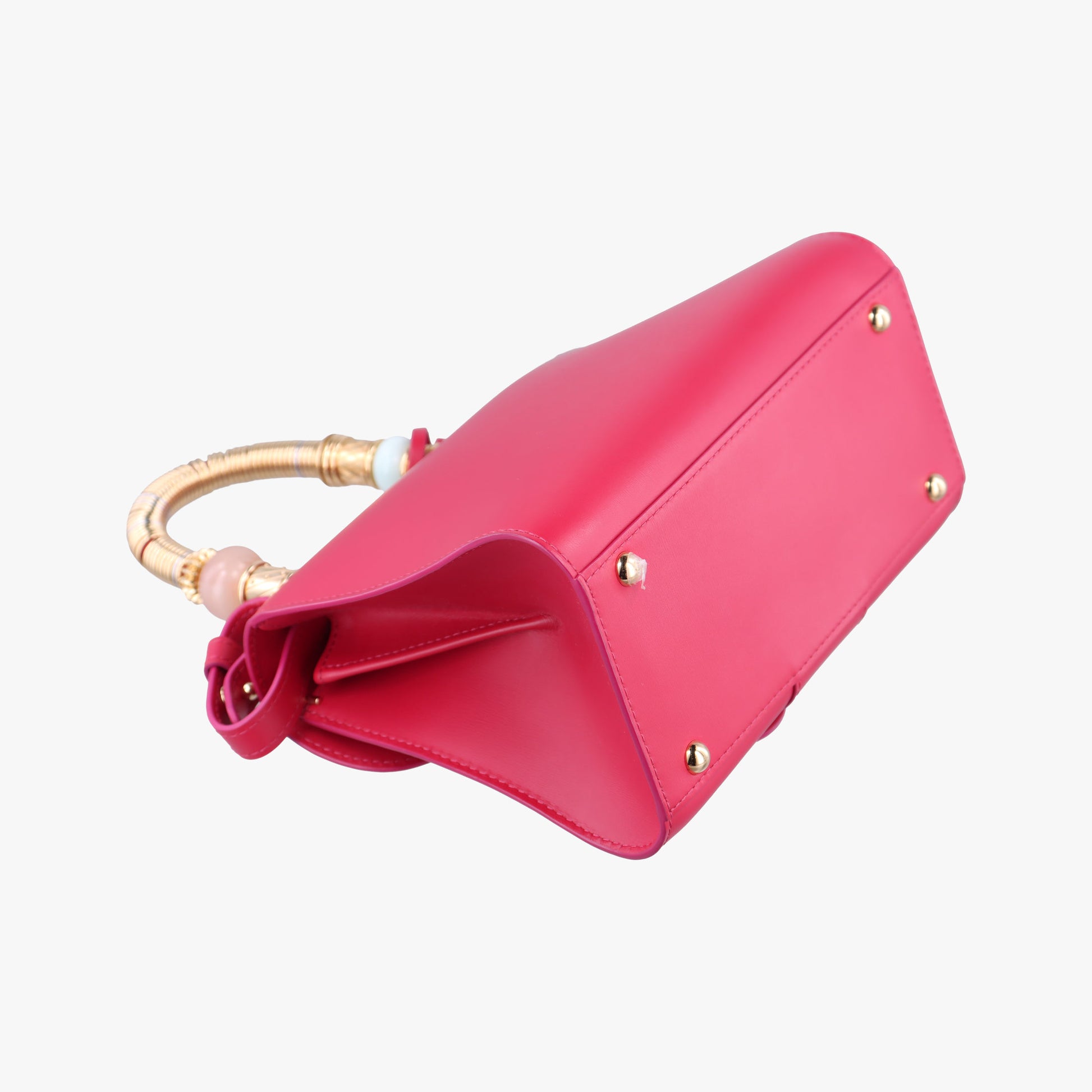 Brillant Mini Rose leather Lot number unknownブリヨン ミニ ローズ レッド レザー 製番不明