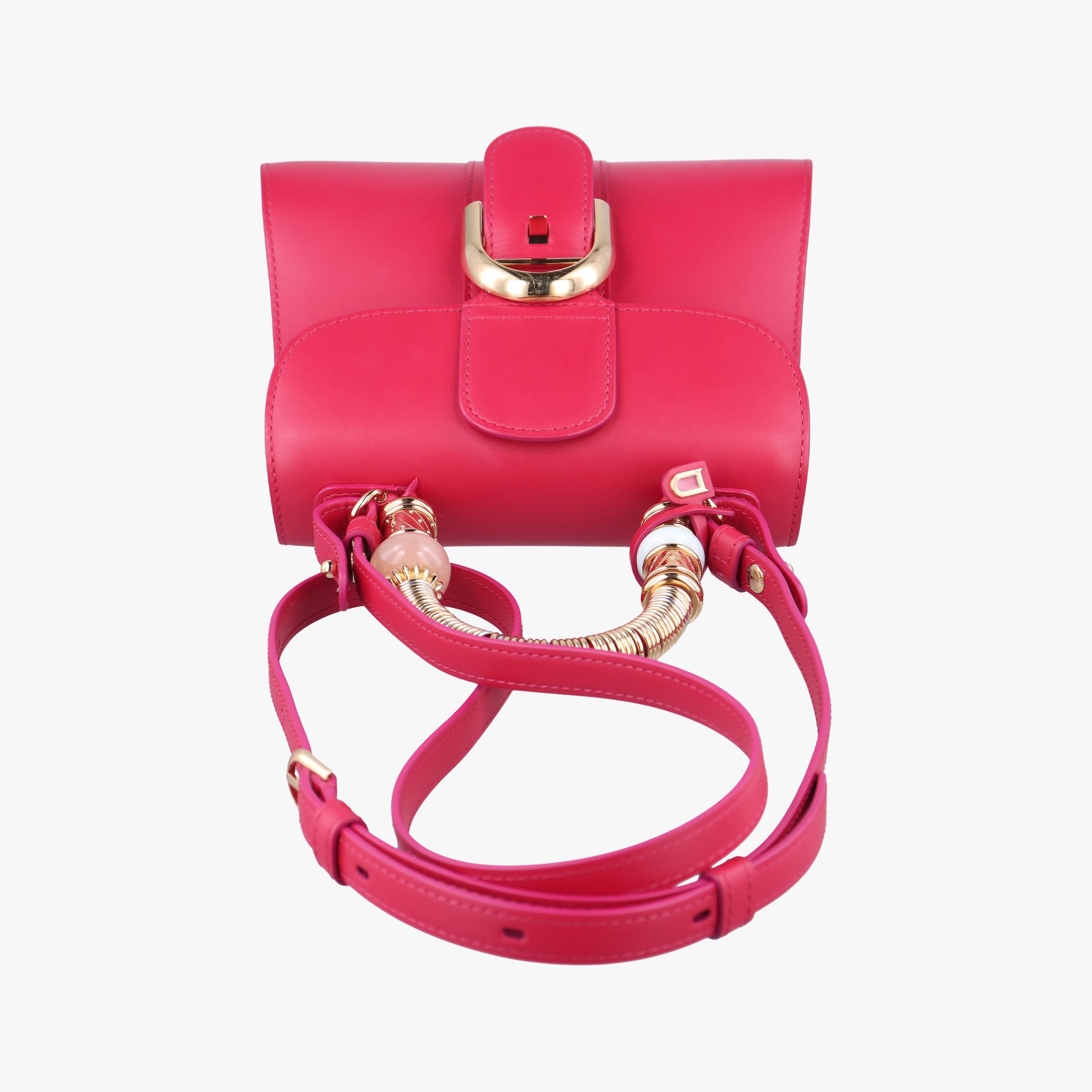 Brillant Mini Rose leather Lot number unknownブリヨン ミニ ローズ レッド レザー 製番不明