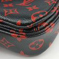 Pochette Metis MM Noir×ROUGE Monogram Infrarouge M41462 DR0117ポシェット メティス MM ノワール×ルージュ モノグラム アンフラルージュ M41462 DR0117