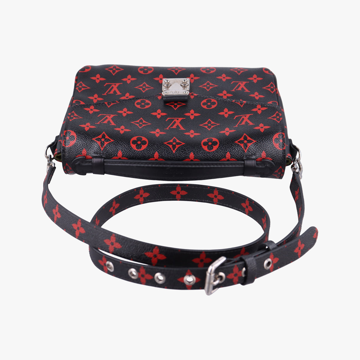 Pochette Metis MM Noir×ROUGE Monogram Infrarouge M41462 DR0117ポシェット メティス MM ノワール×ルージュ モノグラム アンフラルージュ M41462 DR0117