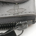 Pre-owned Louis Vuitton Trio Messenger Gris Monogram Shadow M46603 shoulderbag | stylenewstar