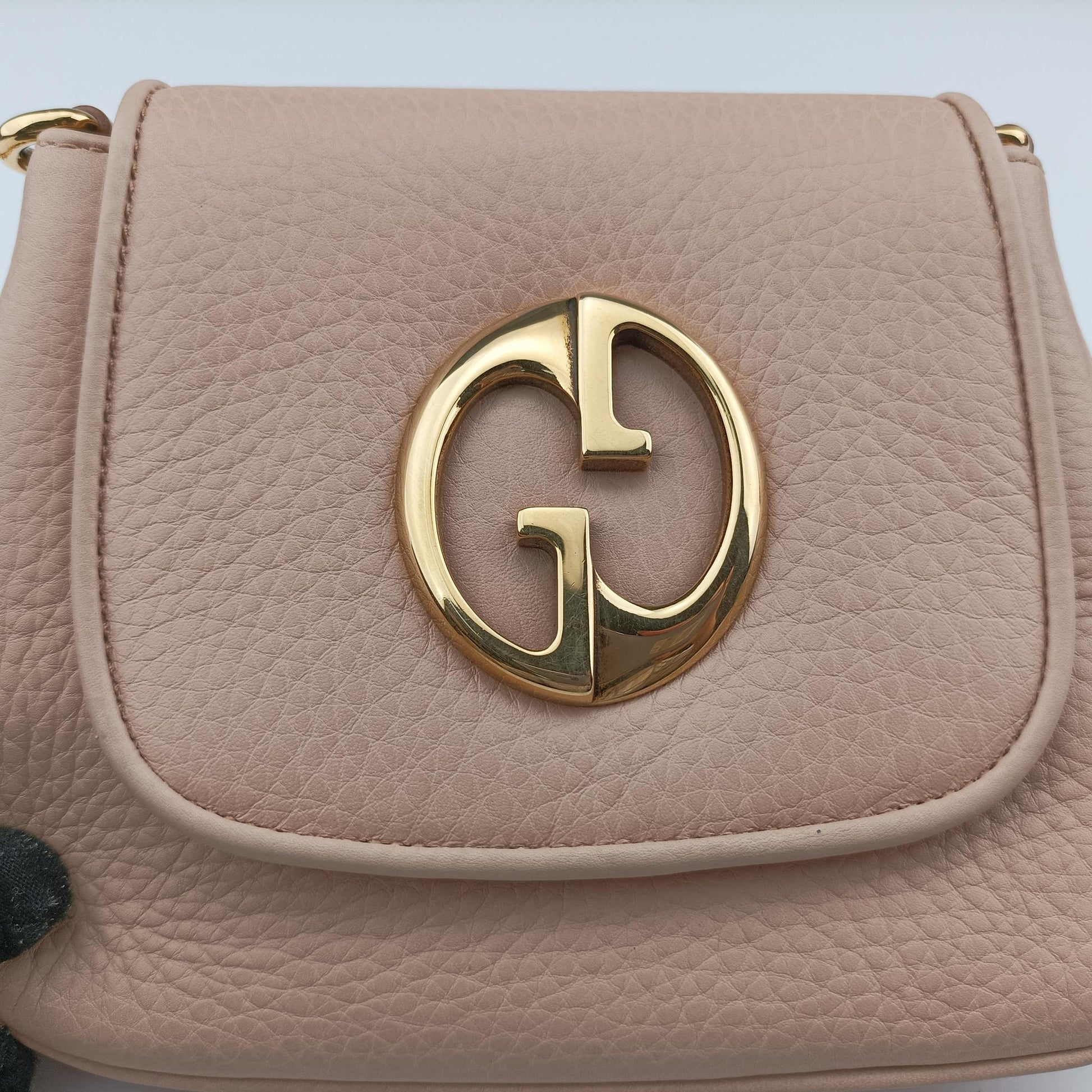 1973 Double G Golden-pink Leather 251821 A82552711973 ダブルG ゴールドピンク レザー 251821 A8255271