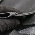 GG Supreme Black x Gray PVC coated canvas×leather 495563 C028223256GGスプリーム ブラック×グレー PVCコーティングキャンバス×レザー 495563 C028223256