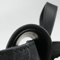 GG Supreme Black x Gray PVC coated canvas×leather 495563 C028223256GGスプリーム ブラック×グレー PVCコーティングキャンバス×レザー 495563 C028223256