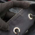 GG Supreme Black x Gray PVC coated canvas×leather 495563 C028223256GGスプリーム ブラック×グレー PVCコーティングキャンバス×レザー 495563 C028223256