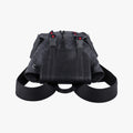 GG Supreme Black x Gray PVC coated canvas×leather 495563 C028223256GGスプリーム ブラック×グレー PVCコーティングキャンバス×レザー 495563 C028223256