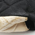 Secondhand Chanel Matelasse 2.55 Black × Beige Fabric A46019 shoulderbag | stylenewstar