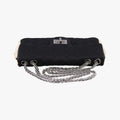 Secondhand Chanel Matelasse 2.55 Black × Beige Fabric A46019 shoulderbag | stylenewstar