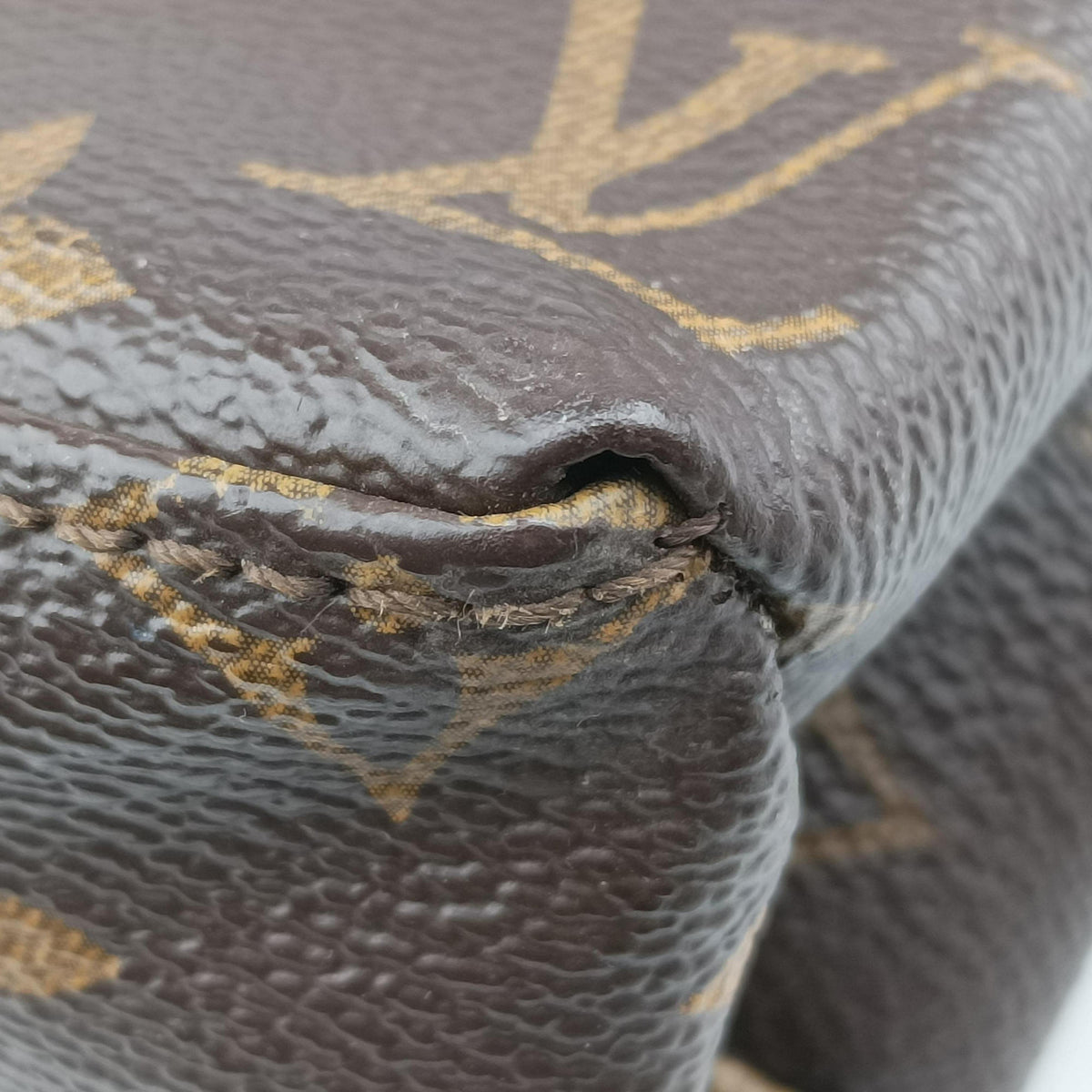 SAINT MICHEL Brown×COQUELICOT Monogram Canvas×epi M44031 CA3117サンミシェル モノグラム/ブラウン×コクリコ モノグラムキャンバス×エピ M44031 CA3117