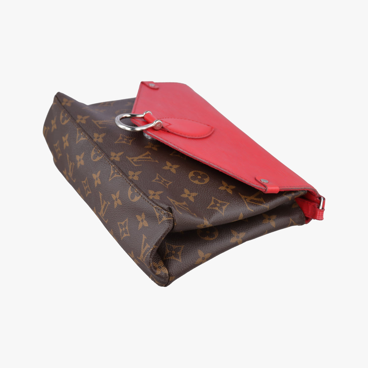 SAINT MICHEL Brown×COQUELICOT Monogram Canvas×epi M44031 CA3117サンミシェル モノグラム/ブラウン×コクリコ モノグラムキャンバス×エピ M44031 CA3117