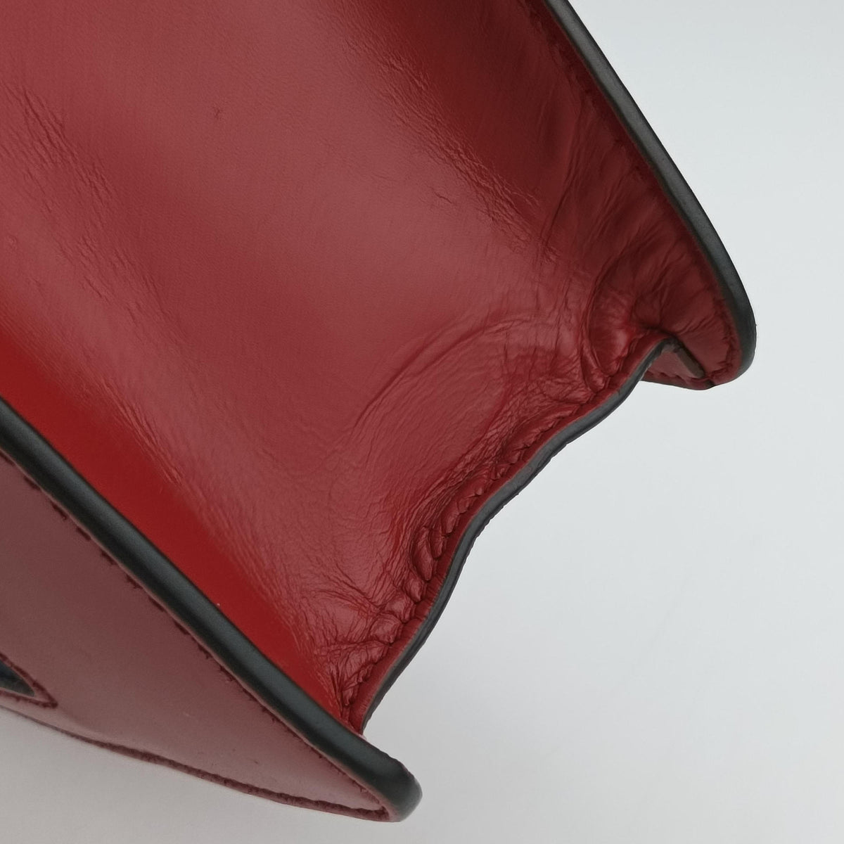 Pre-owned Gucci Sylvie Red Leather 470270 shoulderbag | stylenewstar