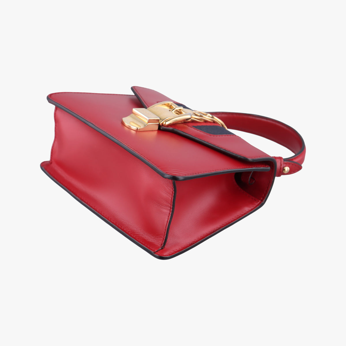 Pre-owned Gucci Sylvie Red Leather 470270 shoulderbag | stylenewstar