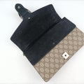 Dionysus beige×black PVC coated canvas × suede 400249 I025131437ディオニュソス ベージュ×ブラック PVCコーティングキャンバス × スエード 400249 I025131437